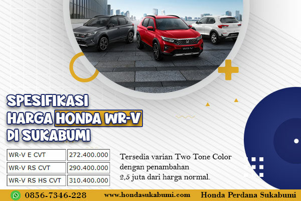 Harga Honda WR-V Di Sukabumi